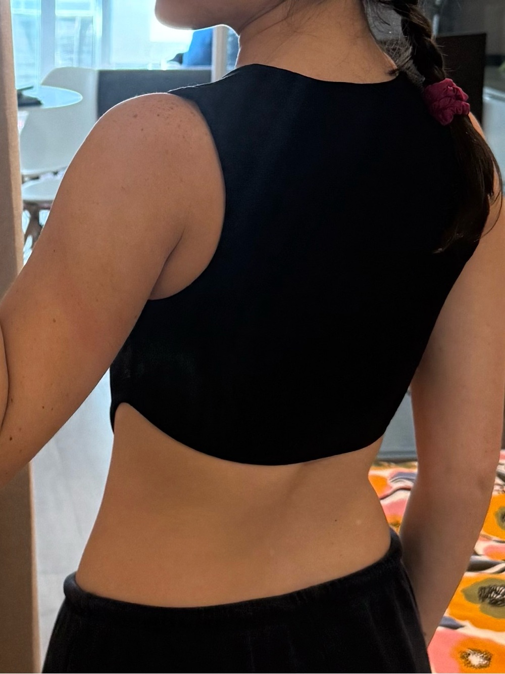 Babaton Black Structured Knit Shell - Picture 5 of 5